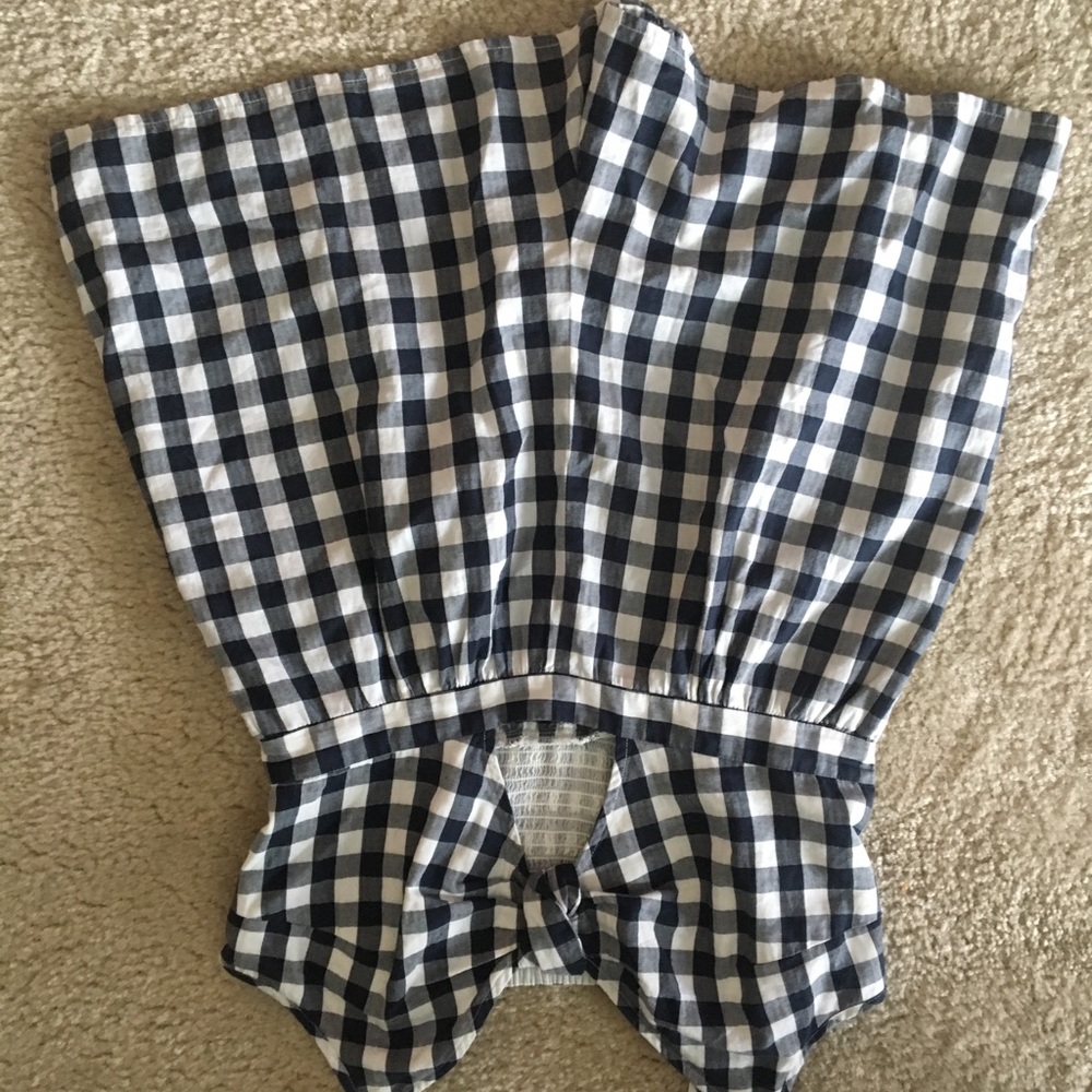 Gingham romper